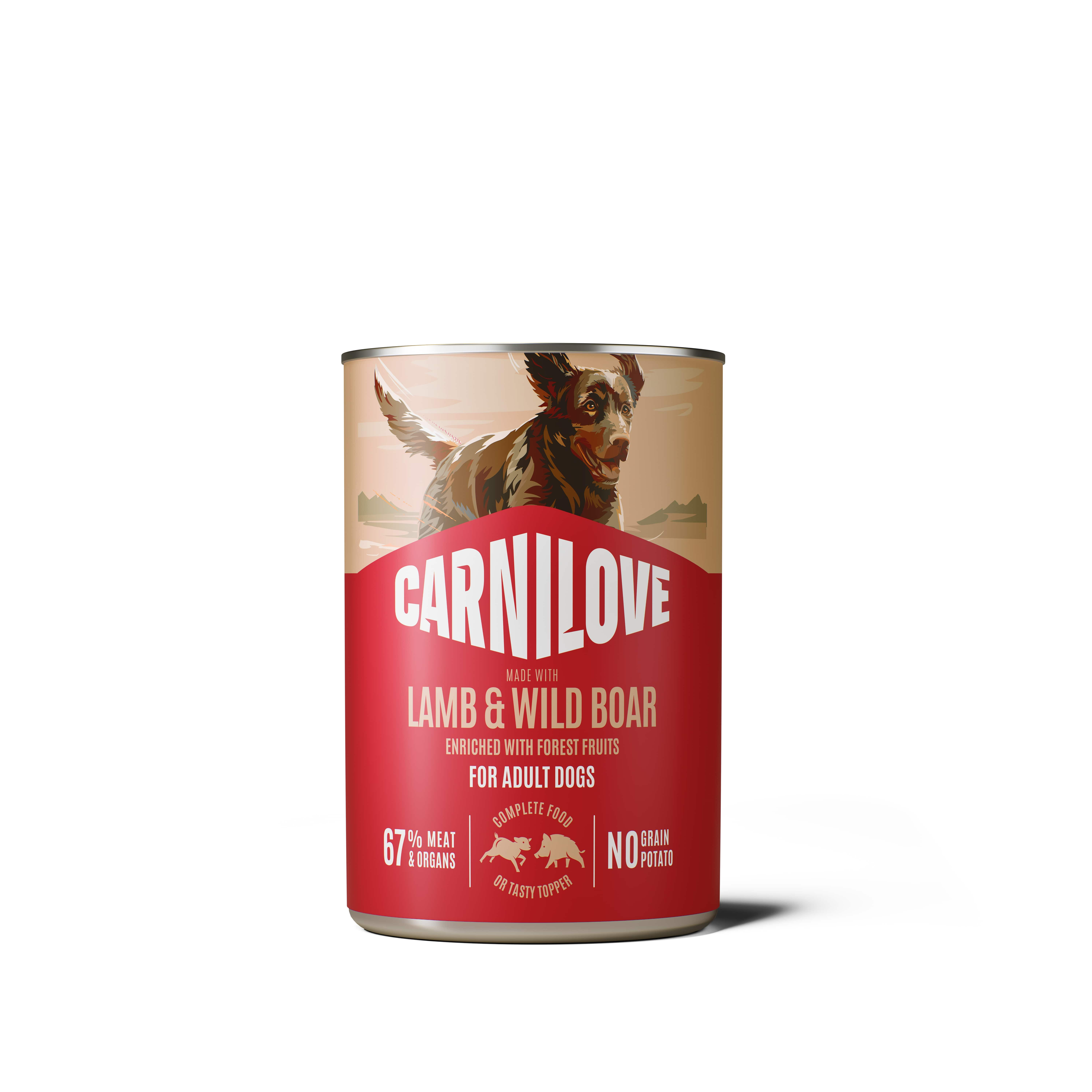 Carnilove lam natvoer hond (blik)