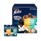 Felix Party Mix Original & Seaside friandises pour chat 60g