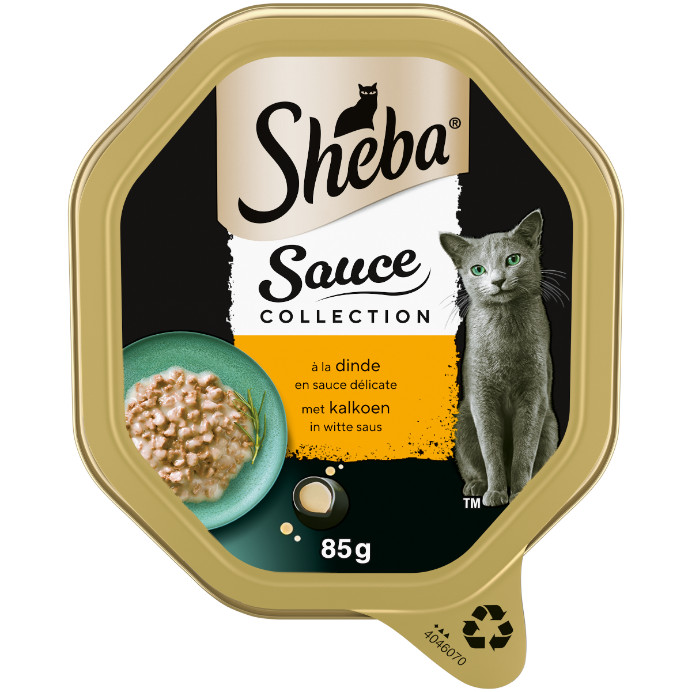 Sheba Mini Filets au bœuf et à la dinde pâtée pour chat  (85 g)