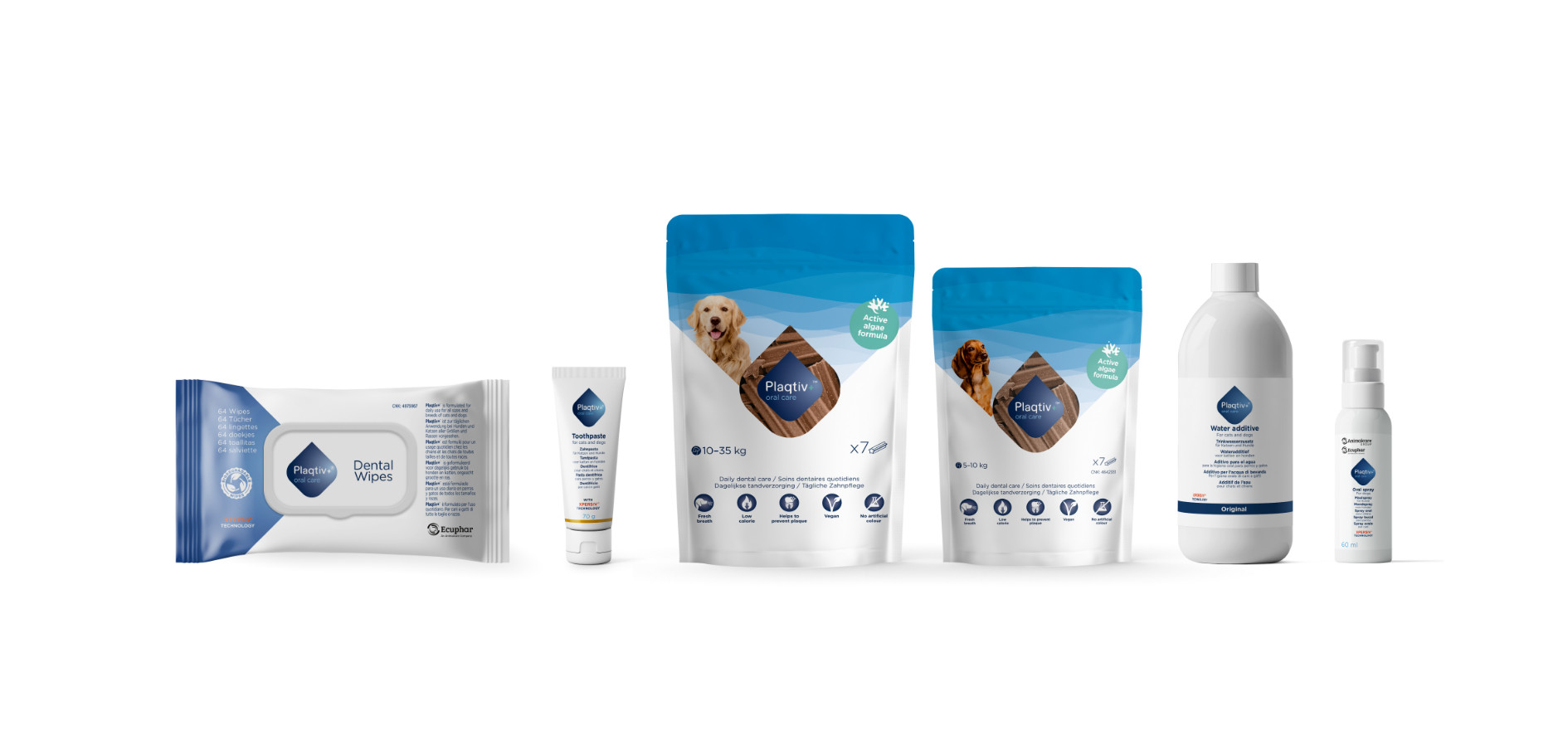 Plaqtiv+ Oral Care Wateradditief Original voor hond en kat