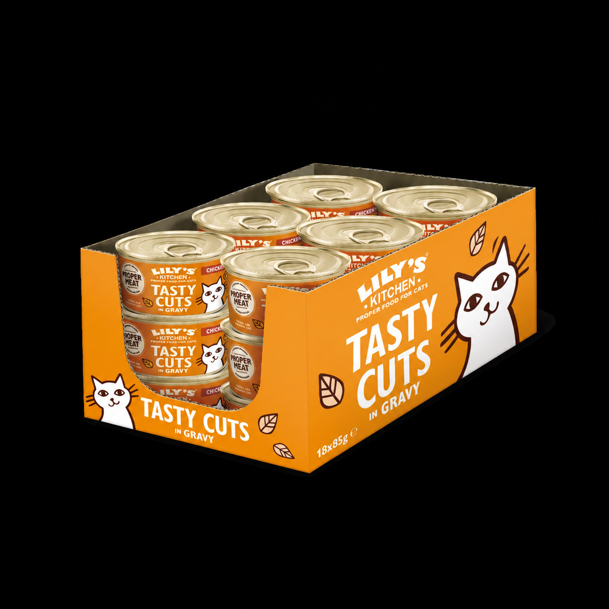 Lily's Kitchen Cuts in gravy kip natvoer kat