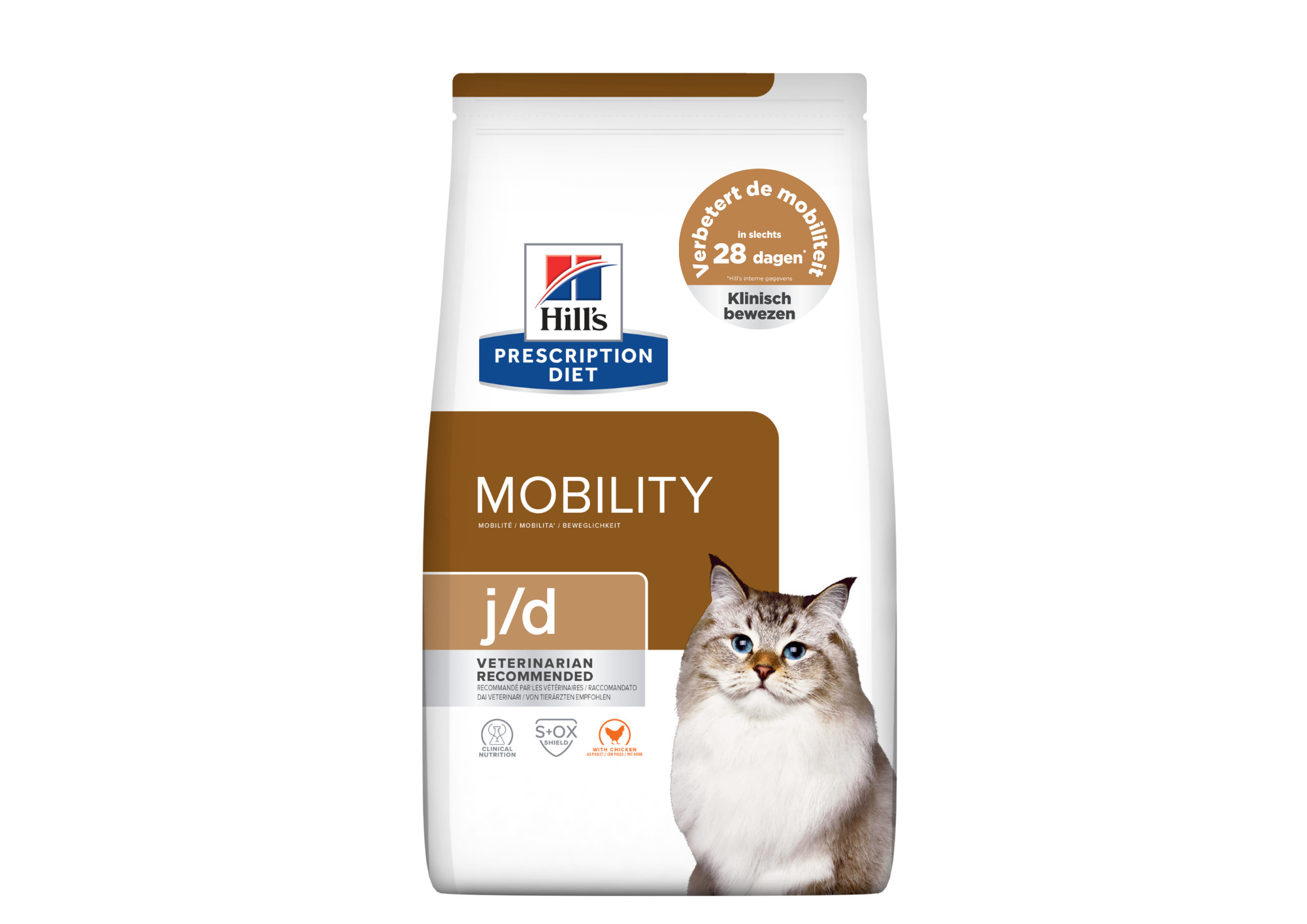 Hill's Prescription Diet J/D Mobility au poulet pour chat
