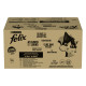 Felix Doubly Delicious Countryside Selection pâtée en gelée pour chat (megapack)
