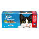 Felix Original Selection de poissons pâtée en gelée pour chat (grand format)