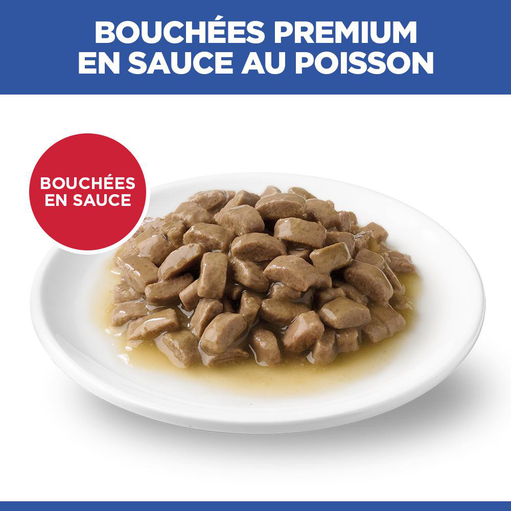 Hill's Adult au poisson de mer sachet pour chat 85 g
