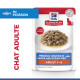 Hill's Adult au poisson de mer sachet pour chat 85 g