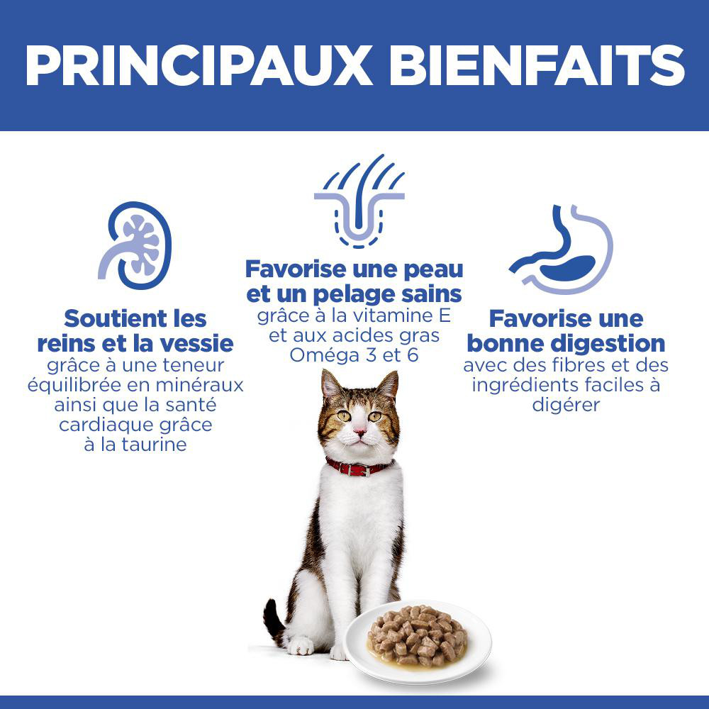Hill's Mature Adult 7+ nat kattenvoer met zeevis maaltijdzakje multipack