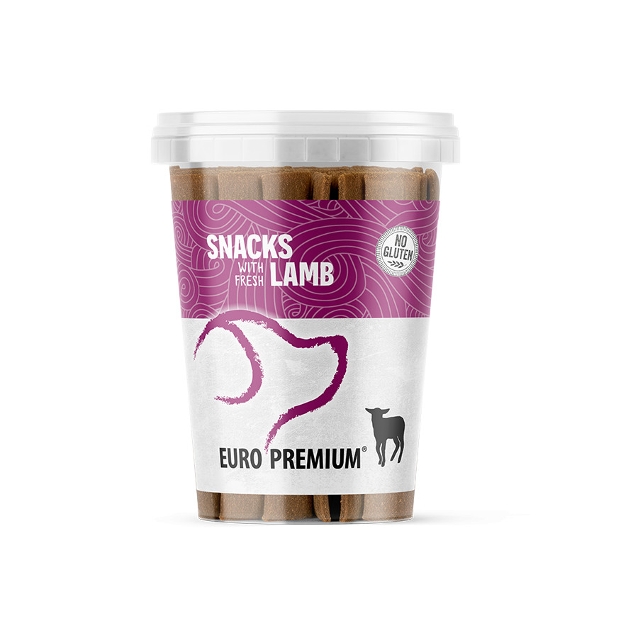 Euro Premium avec agneau friandises pour chien