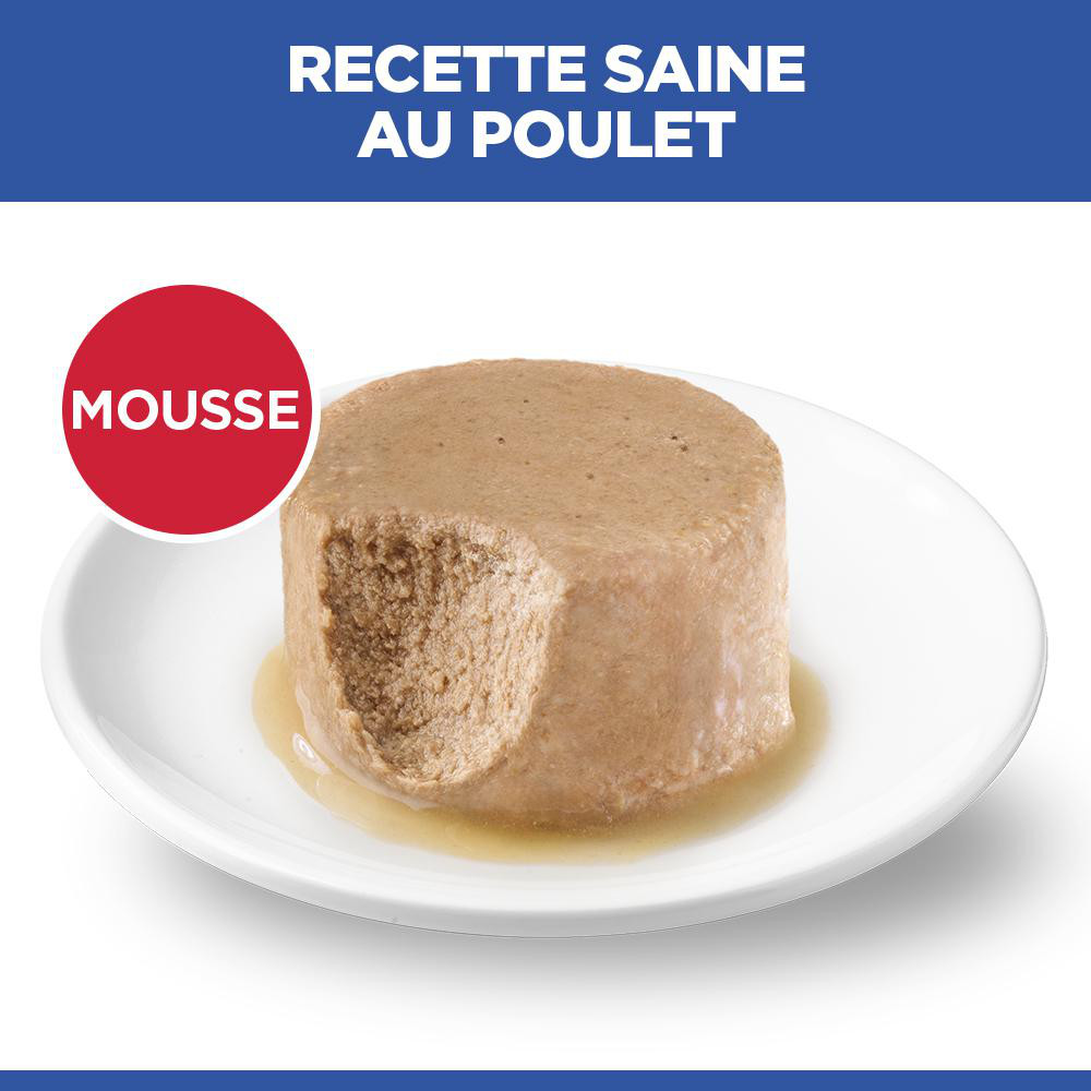 Hill's Mature Adult au saumon pâtée pour chat (mousse, boîte)