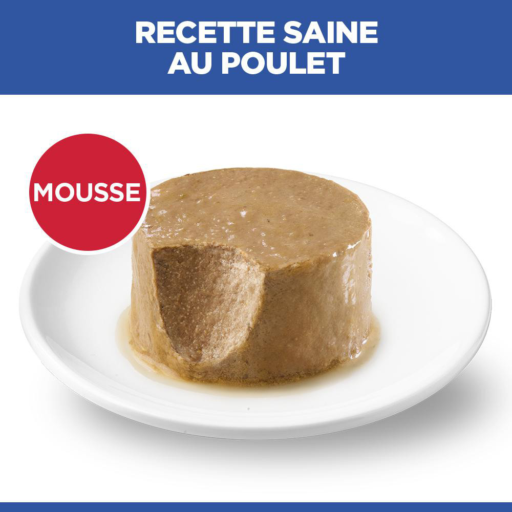 Hill's Mature Adult Sterilised Cat au poulet pâtée pour chat (mousse, boîte)