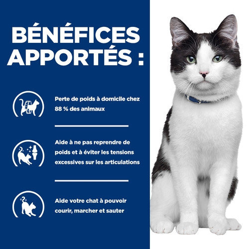Hill's Prescription Diet J/D Weight Metabolic + Mobility sachet repas au poulet pour chat 