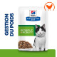 Hill's Prescription Diet J/D Weight Metabolic + Mobility sachet repas au poulet pour chat 
