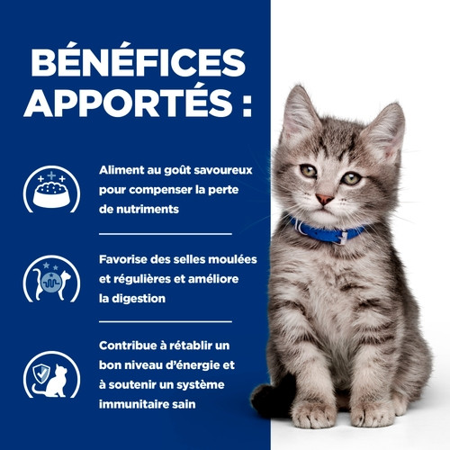 Hill's Prescription Diet Kitten I/D Digestive Care sachet repas au poulet pour chat 