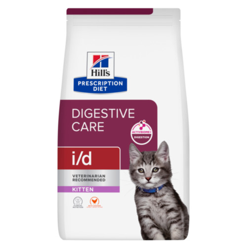 Hill's Prescription Diet Kitten I/D Digestive Care au poulet pour chaton