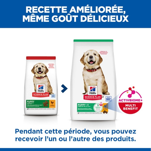Hill's Puppy Large au poulet pour chiot