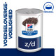 Hill's Prescription Diet Z/D Food Sensitivities pâtée pour chien (boîte)